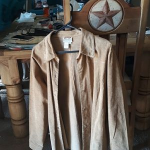 Real suede shirt/jacket